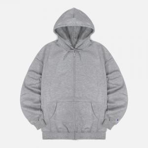 (S800) 파워블렌드 에코플리스 후드집업 LIGHT STEEL HEATHER
