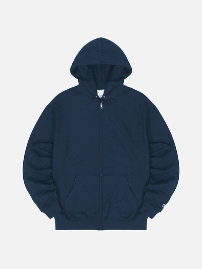 (S800) 파워블렌드 에코플리스 후드집업 NAVY