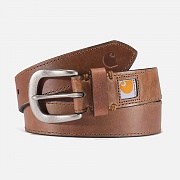 (A0005518) 새들 레더 벨트 BROWN