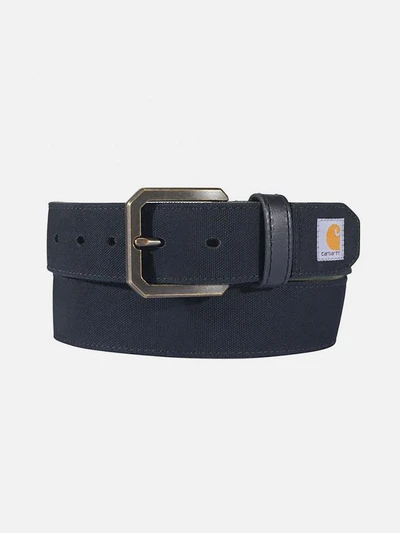 (A0005782) 캔버스 덕 벨트 BLACK