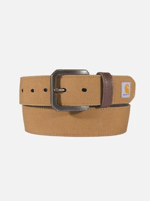 (A0005782) 캔버스 덕 벨트 BROWN