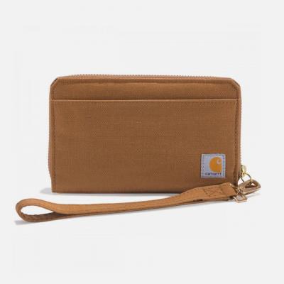 (B0000659/B0000246) 나일론 덕 레이플랫 클러치 BROWN