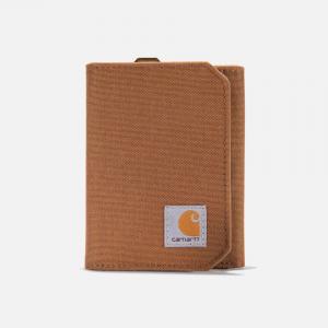(B0000661/B0000236) 나일론 덕 트라이폴드 월렛 BROWN