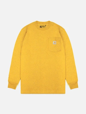 (K126) 워크 포켓 긴팔티 HONEYCOMB HEATHER (Y43)