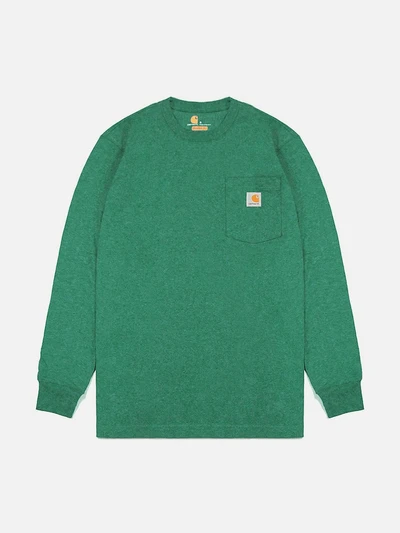 (K126) 워크 포켓 긴팔티 NORTHWOOD HEATHER (G55)