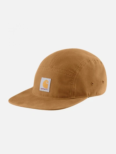 (106136) 캔버스 5패널 캡 BROWN