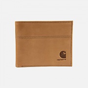 (B0000650/B0000207) 새들 레더 바이폴드 월렛 BROWN