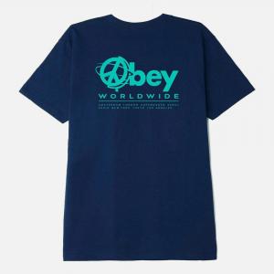 (165263017) 올 어라운드 더 월드 반팔티 NAVY