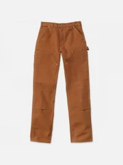 (106679 B01) 루즈핏 카펜터 펌 덕 유틸리티 워크 팬츠 BROWN
