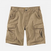 (103542) 릴렉스드핏 캔버스 카고 반바지 DARK KHAKI (253)