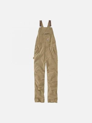 (102987) 릴렉스드핏 카펜터 캔버스 BIB 오버롤 DARK KHAKI