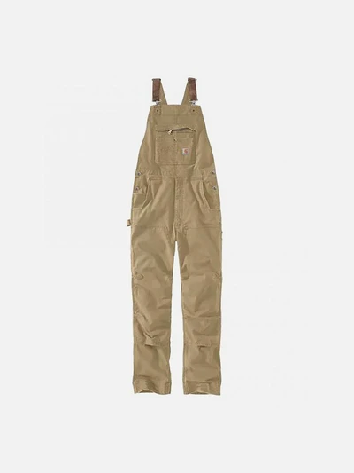 (102987) 릴렉스드핏 카펜터 캔버스 BIB 오버롤 DARK KHAKI