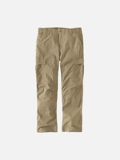 (104200) 릴렉스드핏 립스탑 카고 워크팬츠 DARK KHAKI