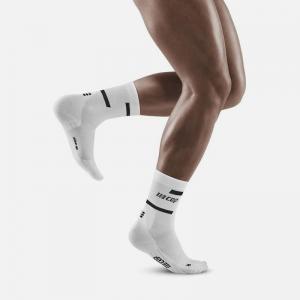CEP 더 런 미드컷 삭스 4.0 러닝 양말 WHITE