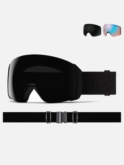 4D맥XL 4D MAG XL BLACKOUT (안경착용가능) (SUN BLACK + BLUE SENSOR MIRROR)