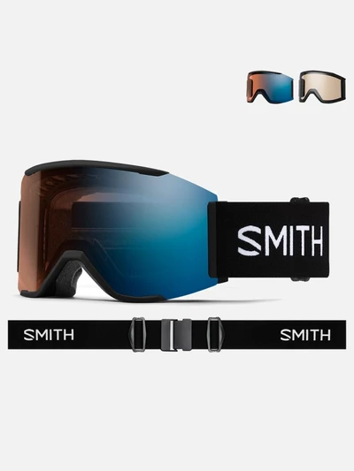 스쿼드 맥 SQUAD MAG BLACK (변색렌즈) (PHOTOCHROMIC BLUE MIRROR + AMBER)