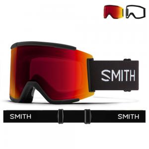 스쿼드XL SQUAD XL BLACK (RED SOL-X MIRROR + CLEAR)