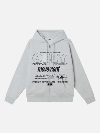 (112854207) 퍼시스텐트 무브먼트 후드집업 HEATHER GREY