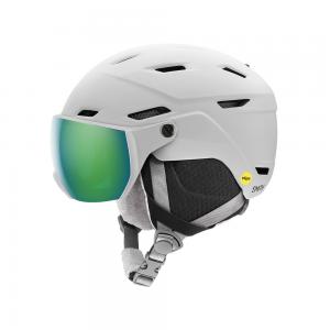 아동용 서베이 주니어 밉스 바이져 헬멧 SURVEY JR MIPS MATTE WHITE (GREEN MIRROR)