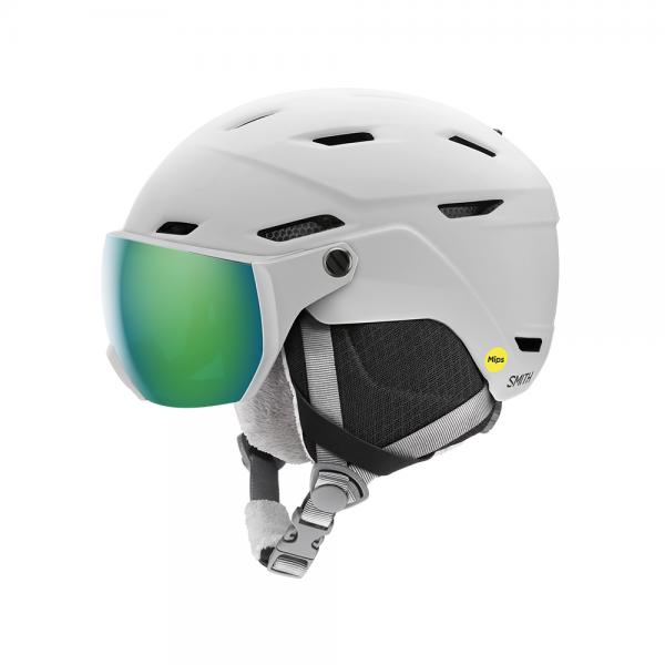 Ƶ  ִϾ ӽ   SURVEY JR MIPS MATTE WHITE (GREEN MIRROR)