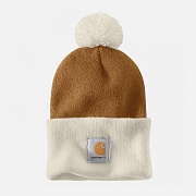 (103343) 니트 폼 커프드 비니 BROWN