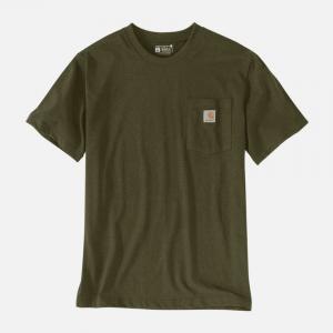 (K87) 워크 포켓 반팔티 BURNISHED LOGS HEATHER (GO5)