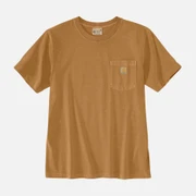 (106252) 어바인 가먼트다이 반팔티 CARHARTT BROWN